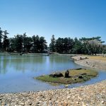 Kolam di Motsuji Temple Hiraizumi Iwate