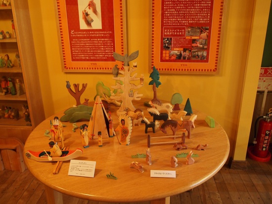 Koleksi mainan di Tokyo Toy Museum