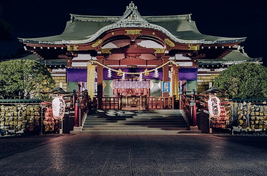 Kuil Kameido Tenjin Shrine di Tokyo