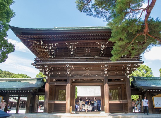 Kuil Terkenal di Tokyo Kuil Meiji Jingu