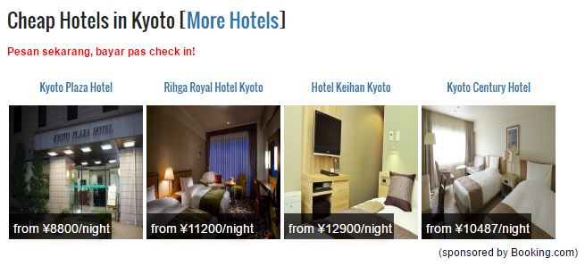 Memesan Hotel di Jepang di halaman