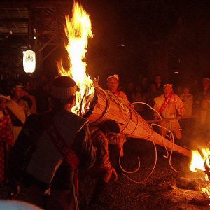 Mengikuti Festival Api Kurama di Kyoto