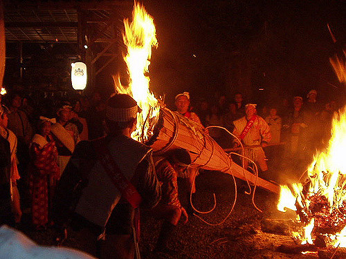 Mengikuti Festival Api Kurama di Kyoto