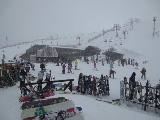 Musim dingin di Resort Ski Biwako Valley