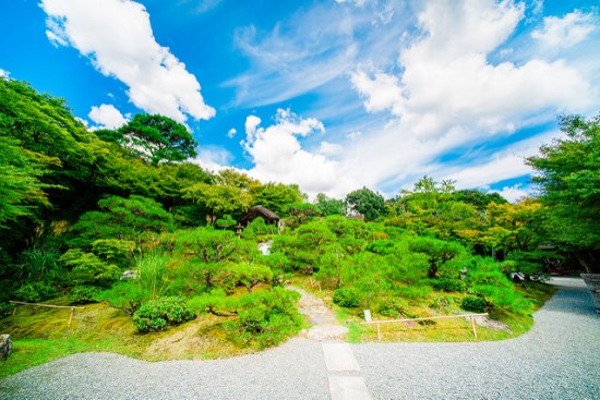 Musim panas di Okochi Sanso Kyoto