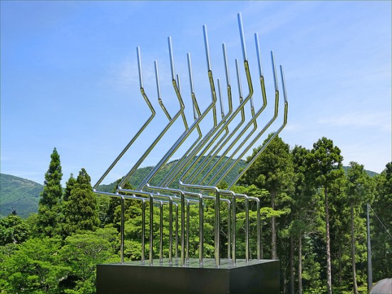 Objek di halaman luar Hakone Open Air Museum