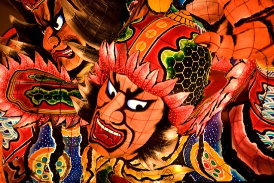 Ogoh-ogoh di Festival Nebuta Matsuri