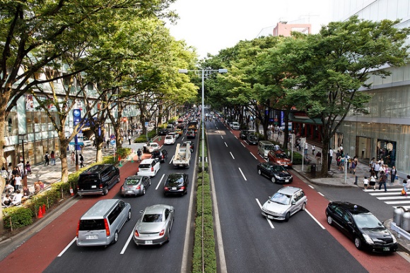 Omotesando di Siang Hari