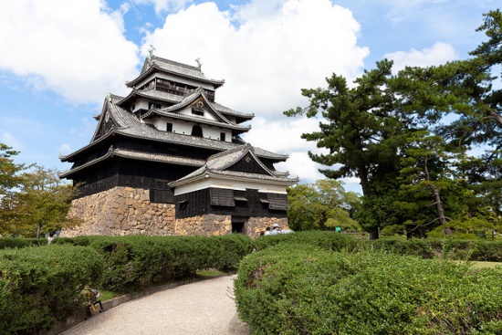 Panorama Kastil Matsue di Shimane