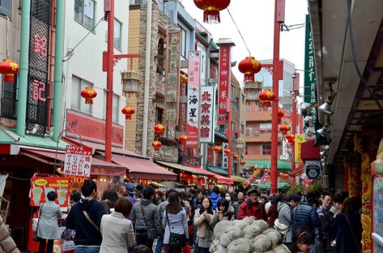 Pecinan di Jepang Kobe Chinatown