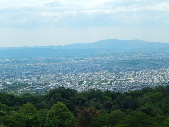 Panorama dari atas Gunung Wakakusa