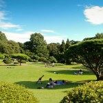 Panorama khas Inggris di Taman Shinjuku Gyoen