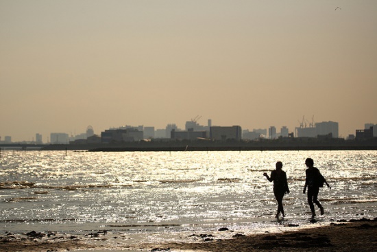 Pantai Taman Kasai Rinkai Tokyo