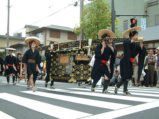 Parade dalam Jidai Matsuri