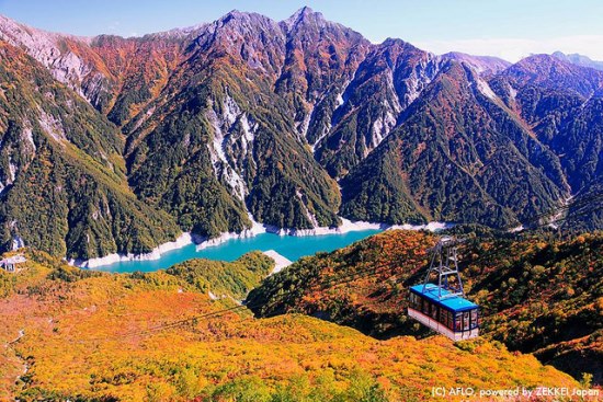 Pegunungan Tateyama dan Tateyama Cablecar