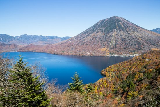 Pemandangan Danau Chuzenji di Tochigi