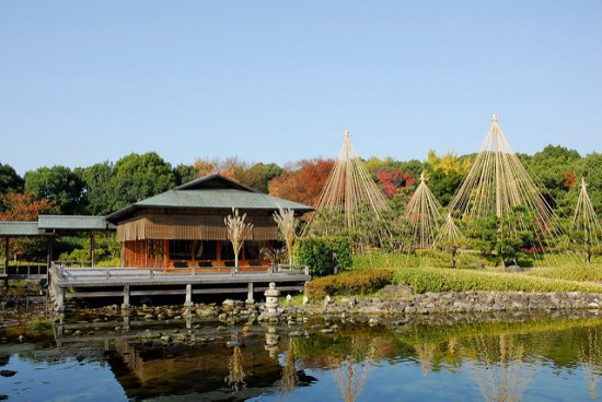 Pendopo di Taman Shirotori Nagoya