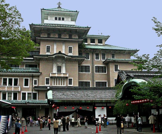 Pertunjukan budaya di Gion Corner