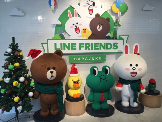 Produk Anime di Jepang Line Friends