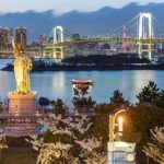 Rainbow Bridge dari Taman Odaiba