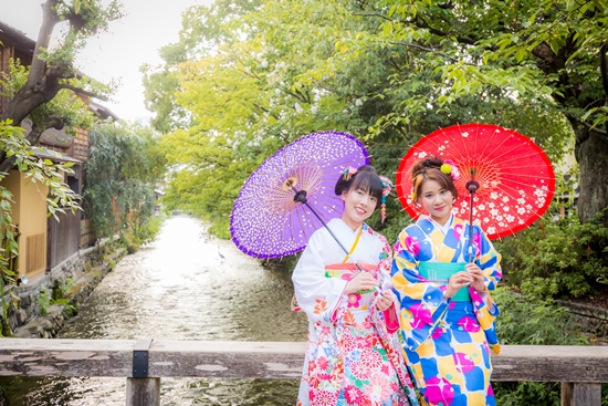 Rental Kimono Yumeyakata di Kyoto