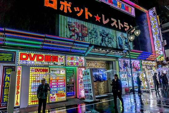 Robot restaurant di Kabukicho Shinjuku