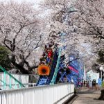 Roller coaster di Taman Bermain Toshimaen