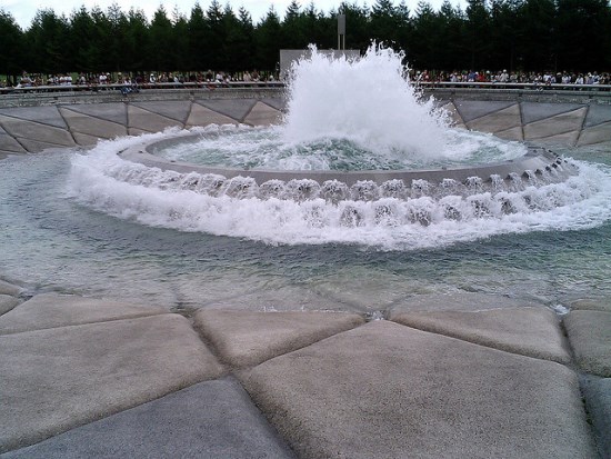 Sea Fountain di Moerenuma Park