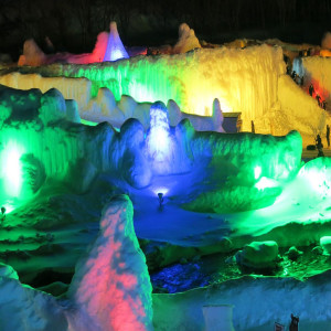 Sounkyo Ice Waterfall Festival