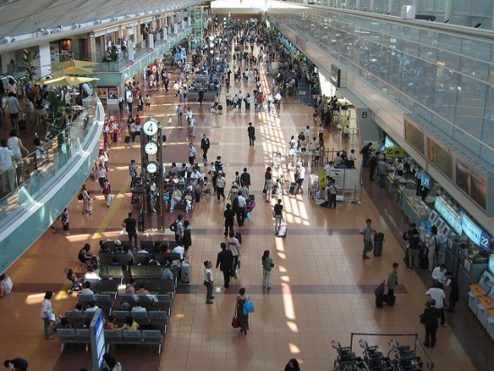 Suasana Bandara Haneda