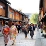 Suasana Distrik Higashi Chaya di Kanazawa