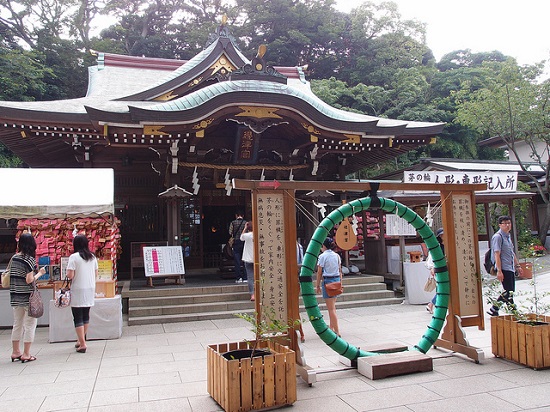 Suasana Kuil Enoshima