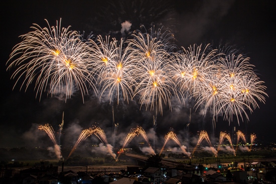 Suasana Maebashi Fireworks Festival