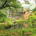 Suasana Mori Garden di Roppongi