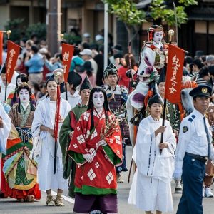 Suasana Parade dalam Jidai Matsuri