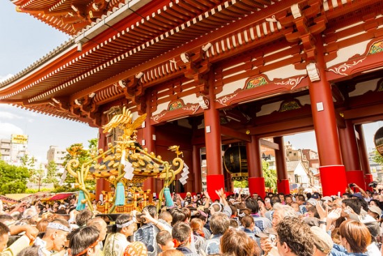 Suasana Sanja Matsuri