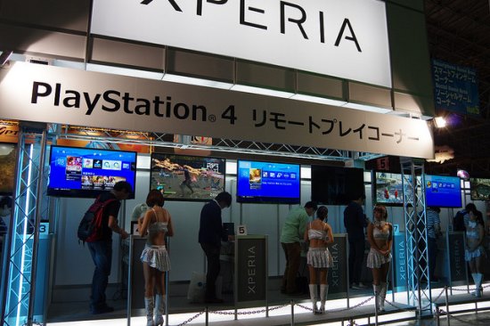 Suasana booth di Tokyo Game Show