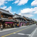 Suasana jalan utama koedo Kawagoe