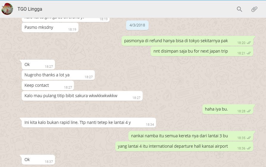 Testimoni Tour Guide Online Lingga 2