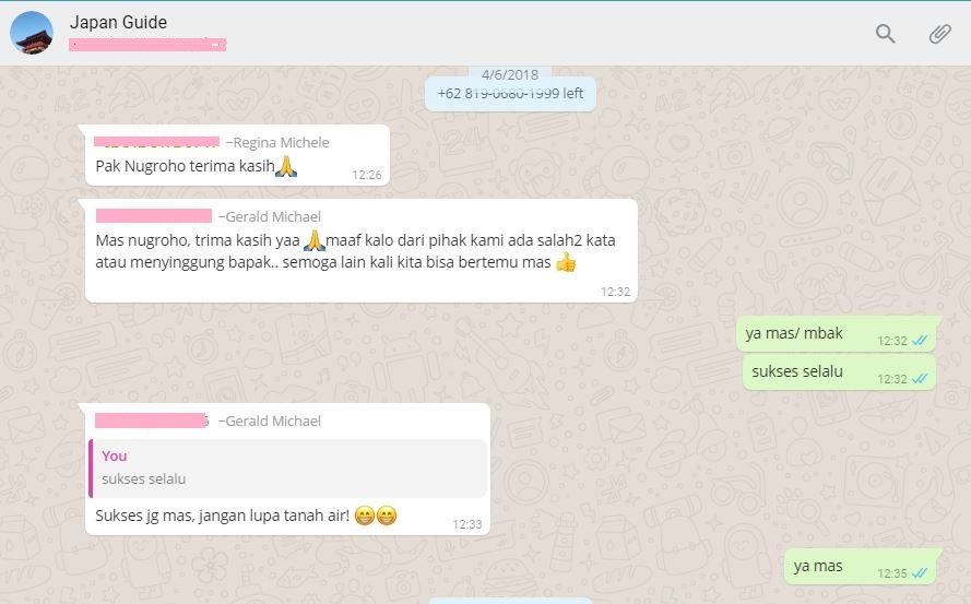 Testimoni Tour Guide Online Lingga