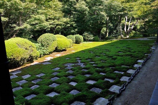 Taman sebelah barat Kuil Tofukuji