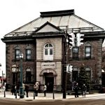 Tampak luar bangunan Museum Musik Otaru