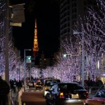 Tokyo Tower dari Roppongi Hills