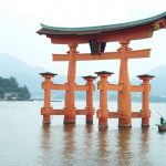 Torii di Kuil Itsukushima Miyajima