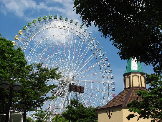 aurora wheel di nagashima spa land