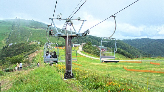 Biwako Valley di musim panas