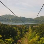 keindahan hakone dari atas hakone ropeway