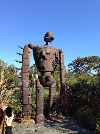 robot laputa di Museum Ghibli