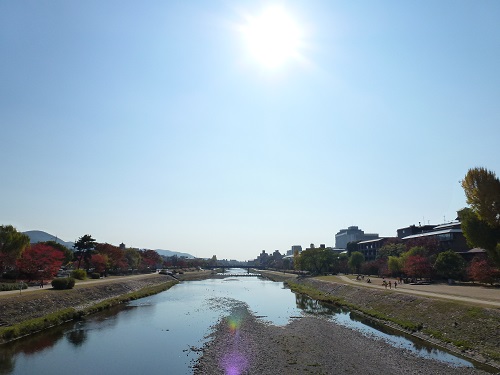 sungai kamogawa kyoto